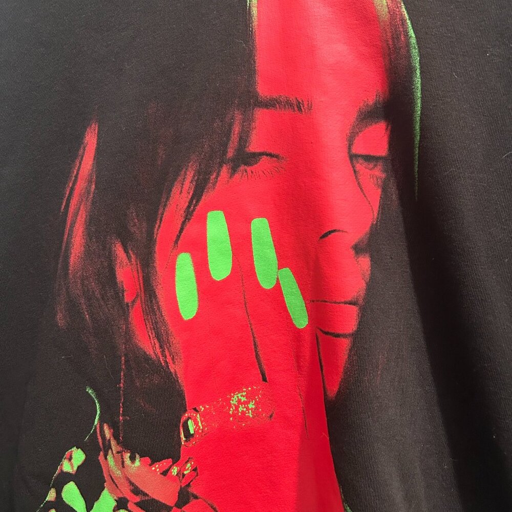 EUC Billie Elish Hoodie Sweatshirt sz Large from Divided-H&M